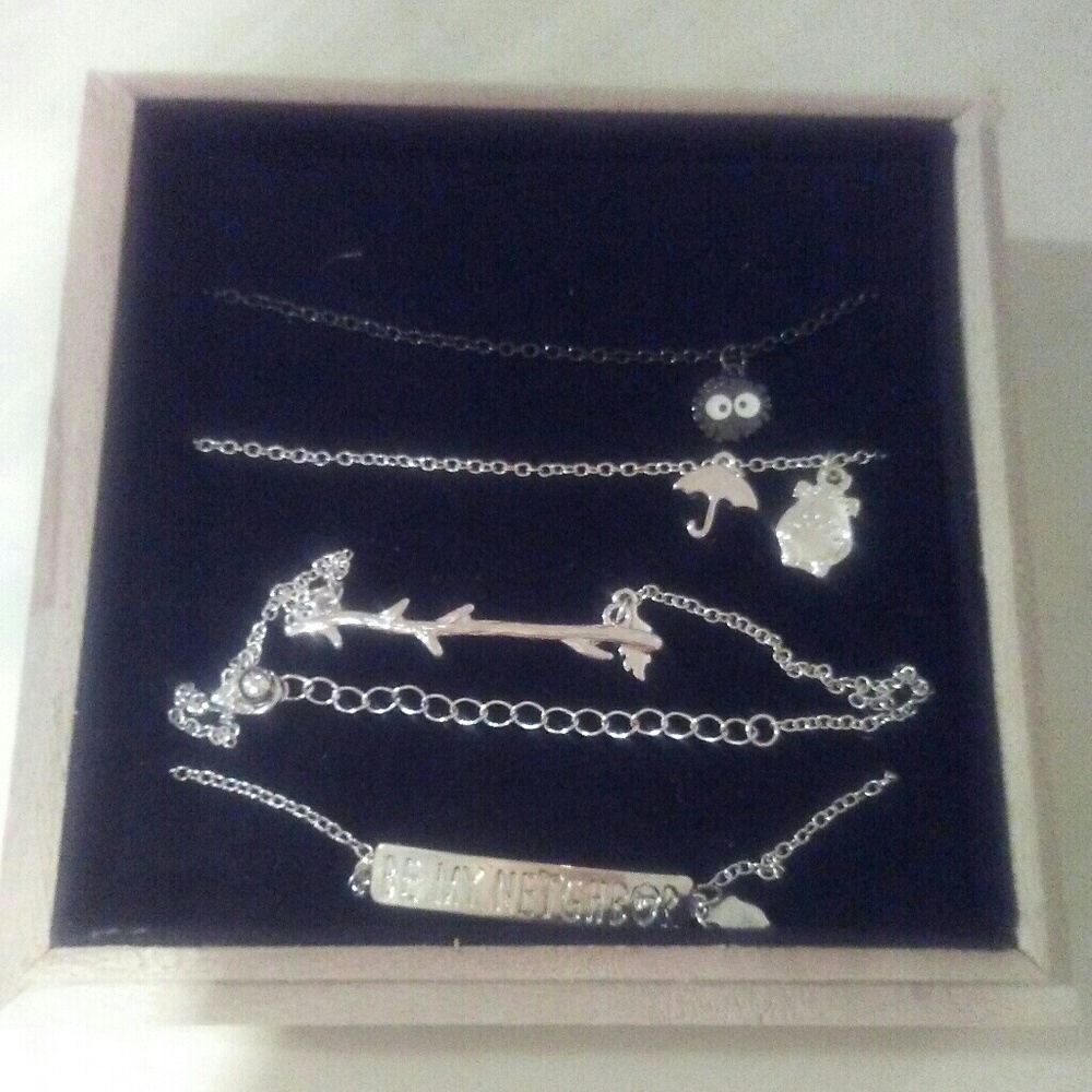 *CUTE* My Neighbor Totoro bracelet/necklace set!!